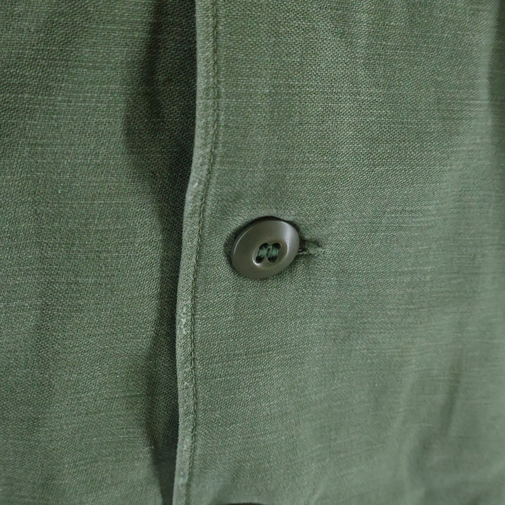VINTAGE(ヴィンテージ) 70S U.S. ARMY UTILITY SHIRT 2nd MILITARY アメリカ軍 ユーティリティシャツ ミリタリー カーキ