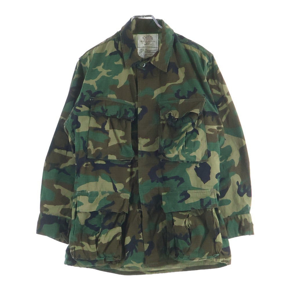 VINTAGE(ヴィンテージ) 80S U.S. ARMY MILITARY JACKET CAMO アメリカ軍 ミリタリー ファティーグ ジャケット グリーン/ブラウン/ブラック 8415-00-945-7650 DSA100-81-C-3101