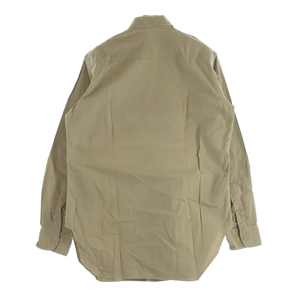 VINTAGE(ヴィンテージ) 60S EURO FRENCH ARMY M47 FIELD SHIRT MILITARY ユーロ フランス軍 フィールド シャツ ベージュ