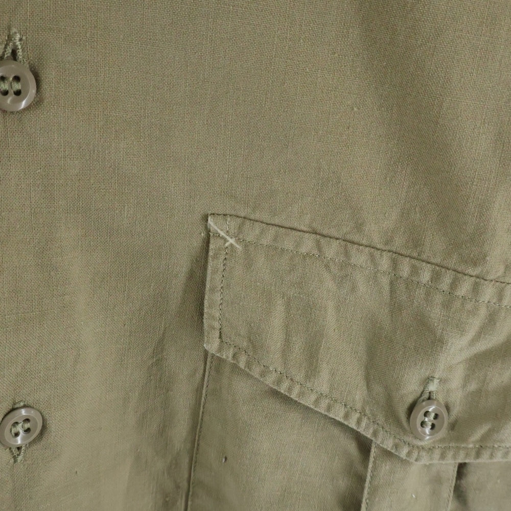 VINTAGE(ヴィンテージ) 60S EURO FRENCH ARMY M47 FIELD SHIRT MILITARY ユーロ フランス軍 フィールド シャツ ベージュ