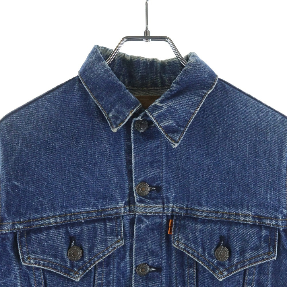 Levi's(リーバイス) 70S 70705 0317 DENIM TRUCKER JACKET ボタン裏529 スモールe オレンジタブ デニム トラッカー ジャケット インディゴ