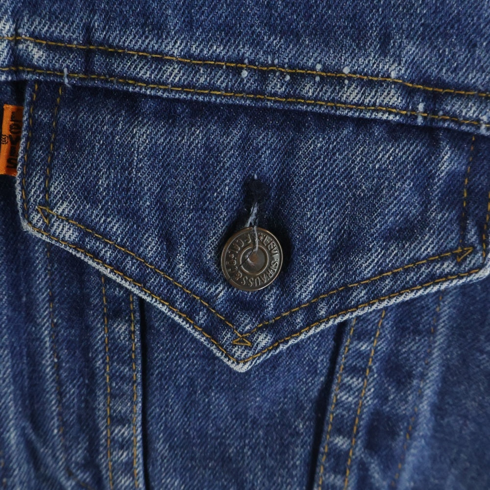 Levi's(リーバイス) 70S 70705 0317 DENIM TRUCKER JACKET ボタン裏529 スモールe オレンジタブ デニム トラッカー ジャケット インディゴ