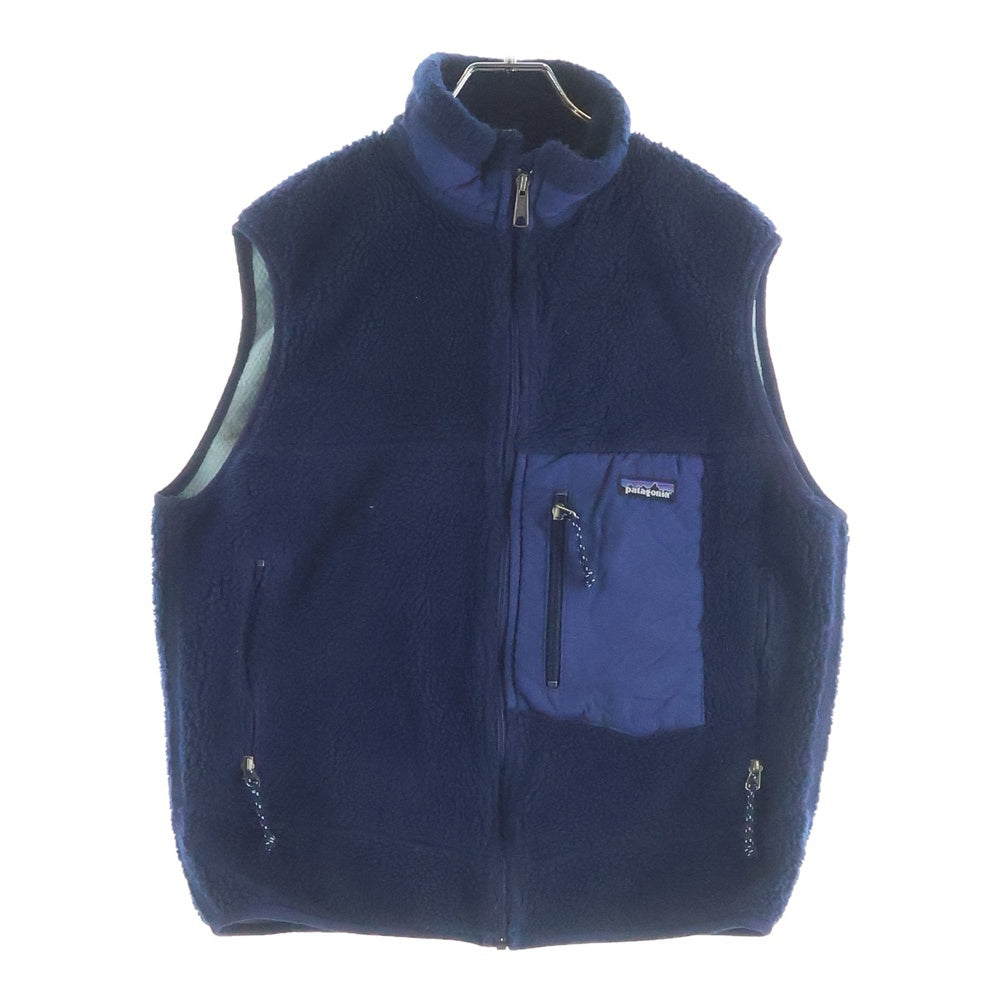 PATAGONIA(パタゴニア) 90S CLASSIC RETRO X VEST USA製 クラシック レトロ ベスト ボア フリース ネイビー