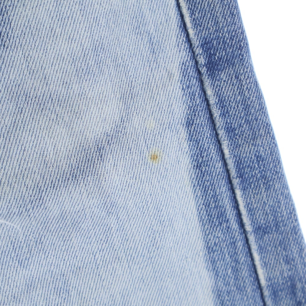 Levi's(リーバイス) 60S VINTAGE 501 BIG E後期 ボタン裏6 平行ステッチ ボタンフライ ケミカルウォッシュ ブリーチ加工 デニムパンツ ジーンズ ブルー