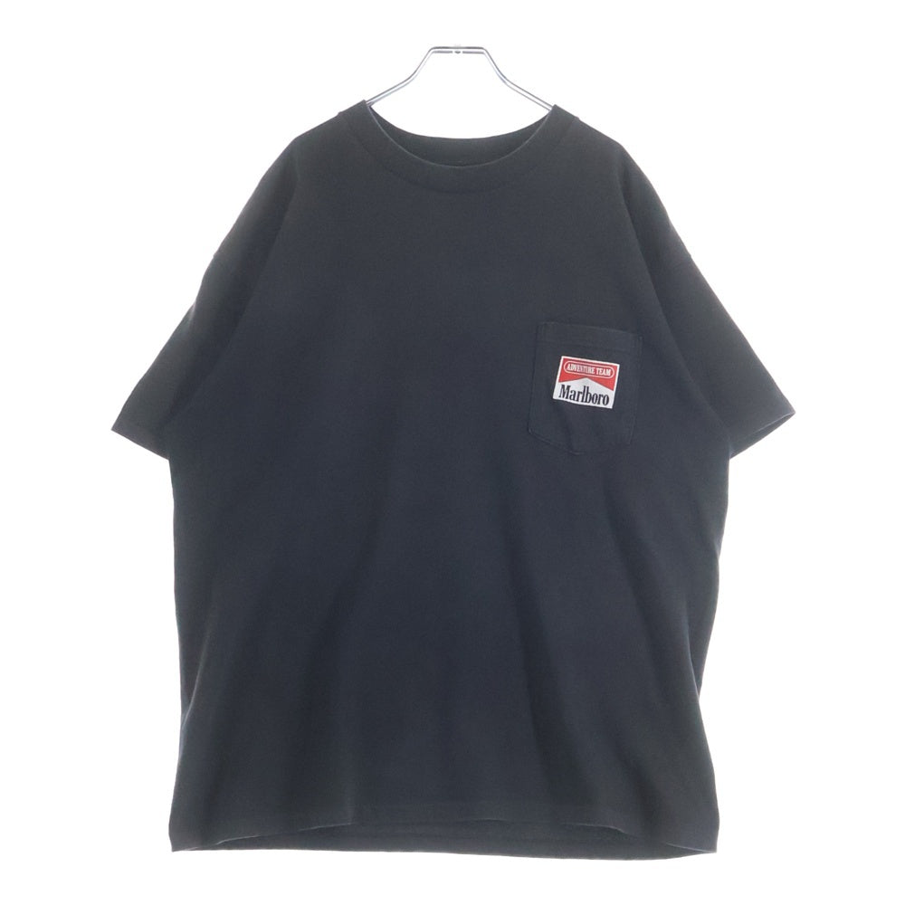 VINTAGE(ヴィンテージ) 90S MARLBORO COYOTE POCKET TEE DELTA マルボロ コヨーテ ブラフ ポケット 半袖Tシャツ ブラック