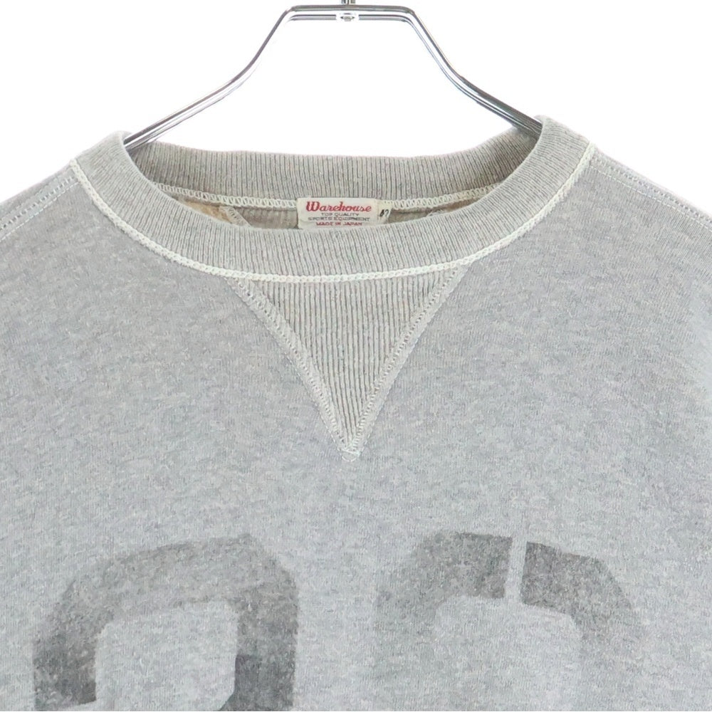 WAREHOUSE(ウェアハウス) Lot403 NO.32 両V ナンバリング グレー 長袖スウェットトレーナー