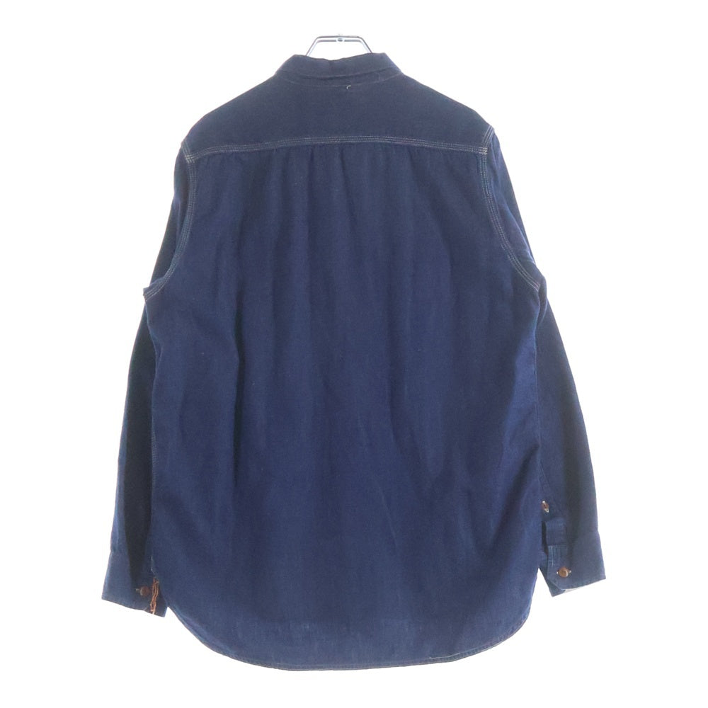 NO BRAND(ノーブランド) SUNNY SPORT 40s style denim shirts デニム 長袖シャツ ブルー