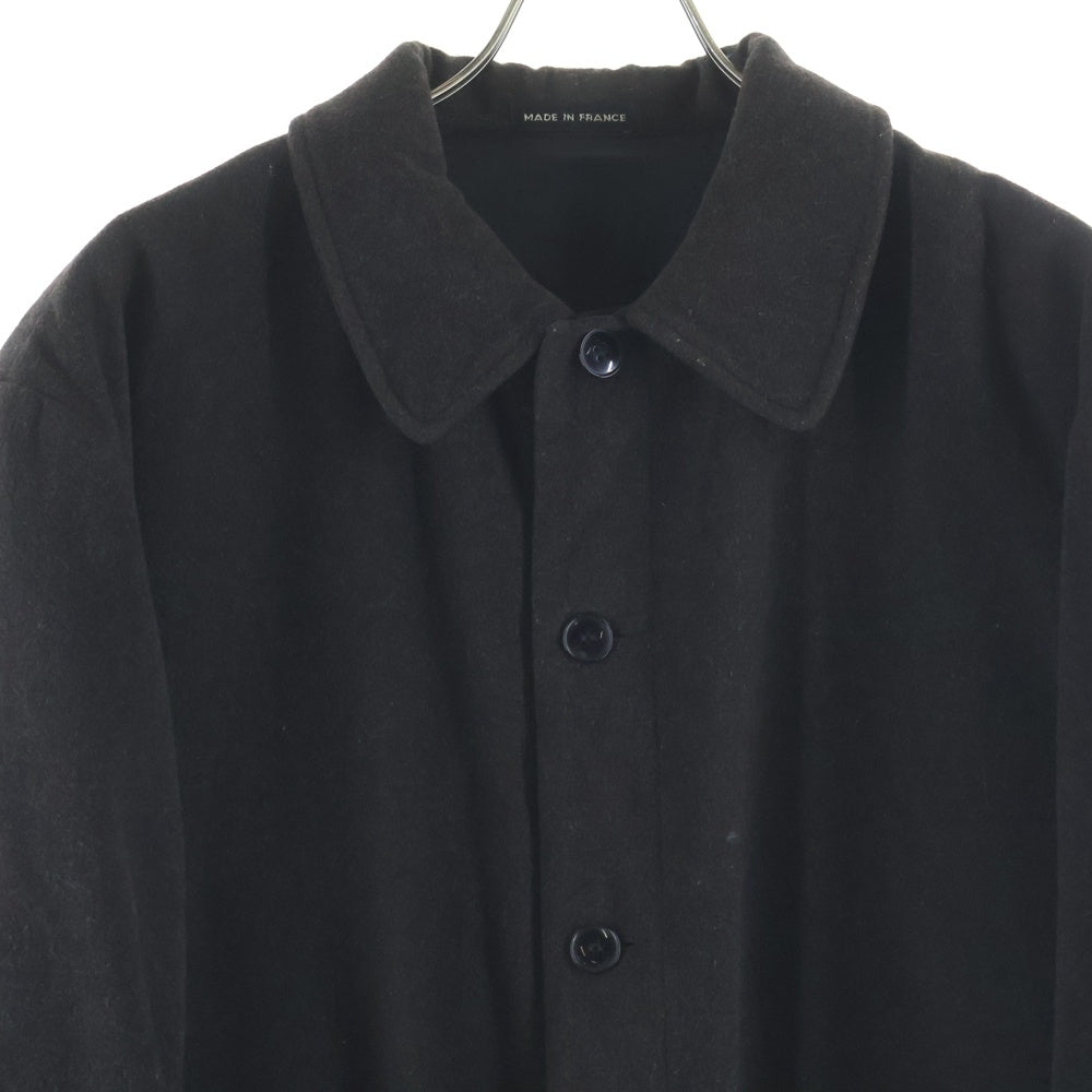 agnes b. homme(アニエスベーオム) 90S WOOL JACKET 5B COVERALL MADE IN FRANCE フランス製 ウール カバーオール ジャケット ブラウン