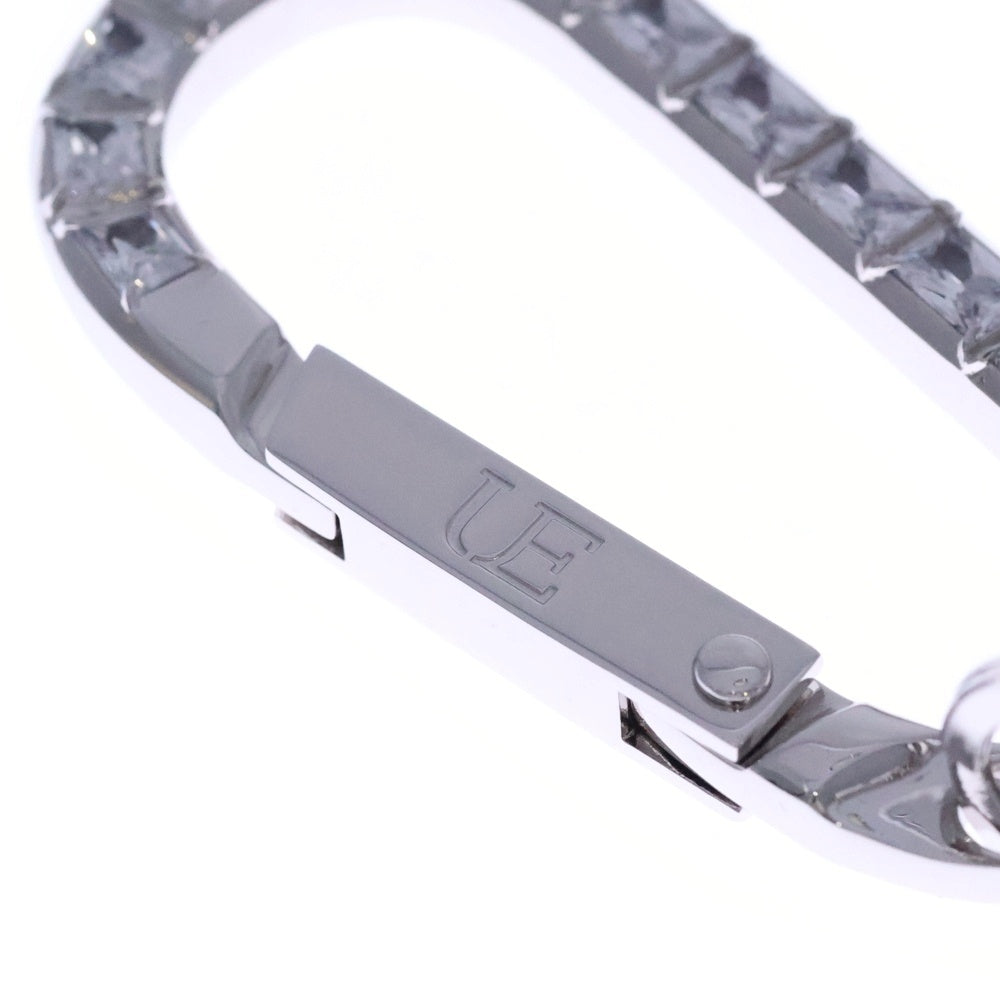 UNIFORM EXPERIMENT(ユニフォームエクスペリメント) ZIRCONIA STONE CARABINER ジルコニア ストーン付きカラビナ シルバー レディース