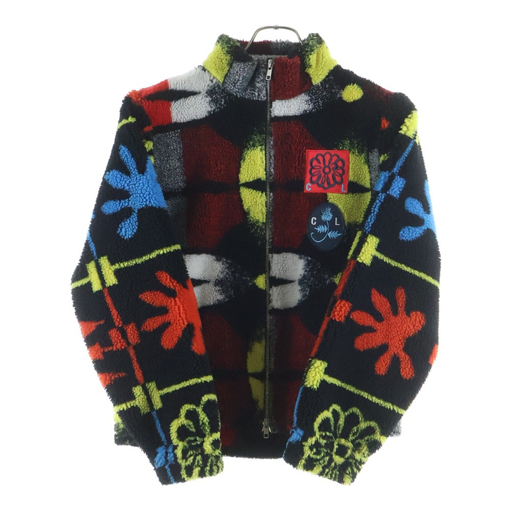 NO BRAND(ノーブランド) CHOPOVA LOWENA(チョポヴァ ロウェナ)Ranger Fleece Zip Jacket ランガー ワッペン マルチカラー フリースジャケット
