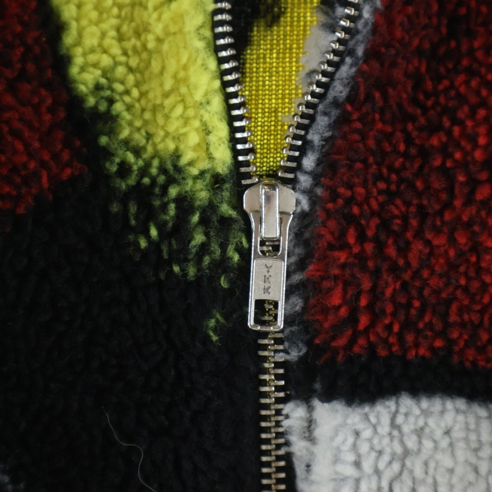NO BRAND(ノーブランド) CHOPOVA LOWENA(チョポヴァ ロウェナ)Ranger Fleece Zip Jacket ランガー ワッペン マルチカラー フリースジャケット