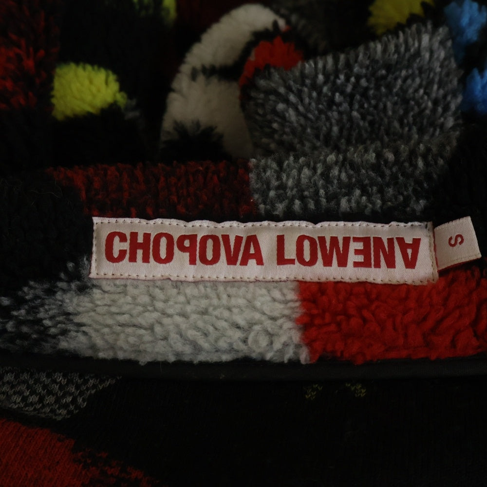 NO BRAND(ノーブランド) CHOPOVA LOWENA(チョポヴァ ロウェナ)Ranger Fleece Zip Jacket ランガー ワッペン マルチカラー フリースジャケット