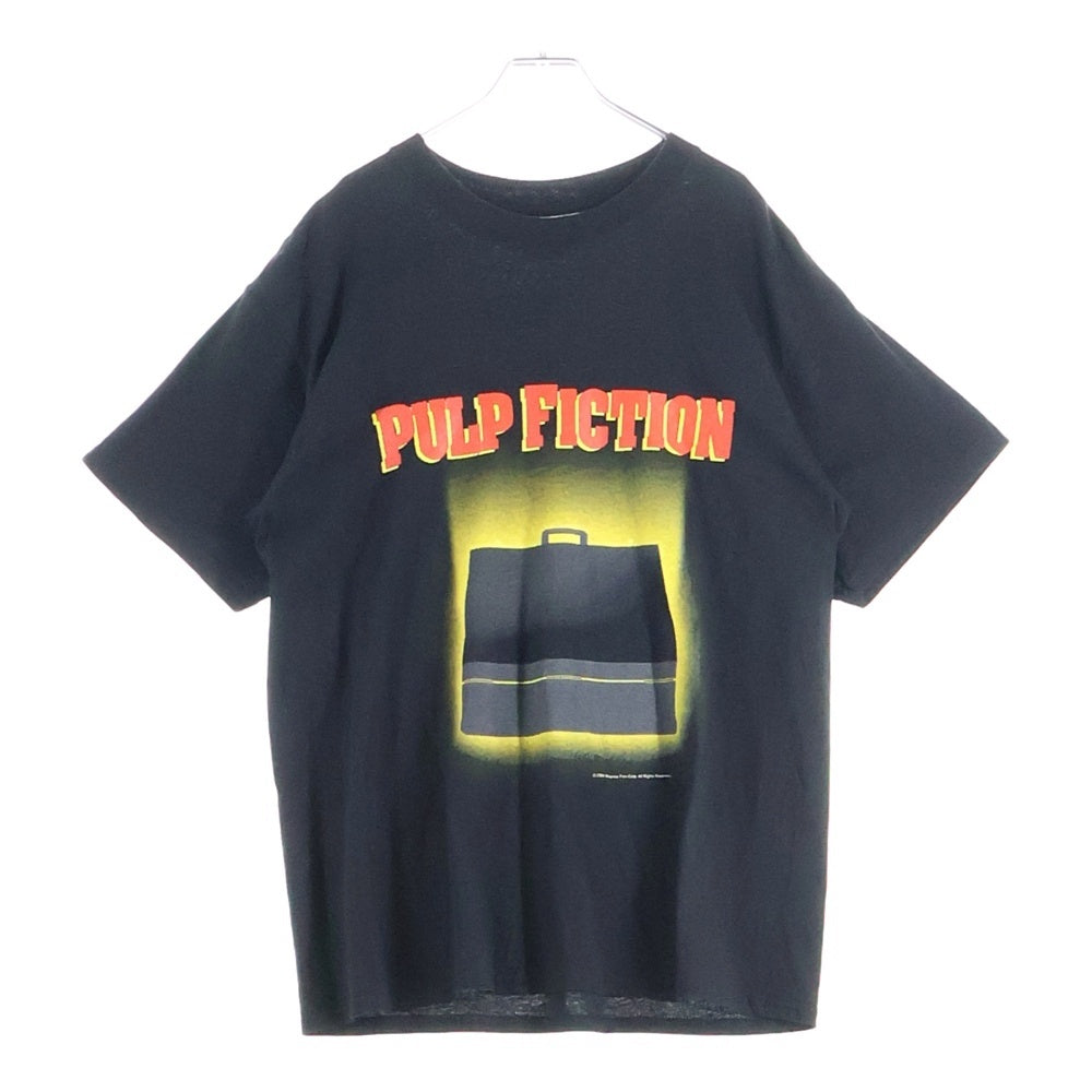 VINTAGE(ヴィンテージ) 00s PULP FICTION 2004 miramax film tee GILDANボディ パルプフィクション 両面プリント半袖Tシャツ ブラック