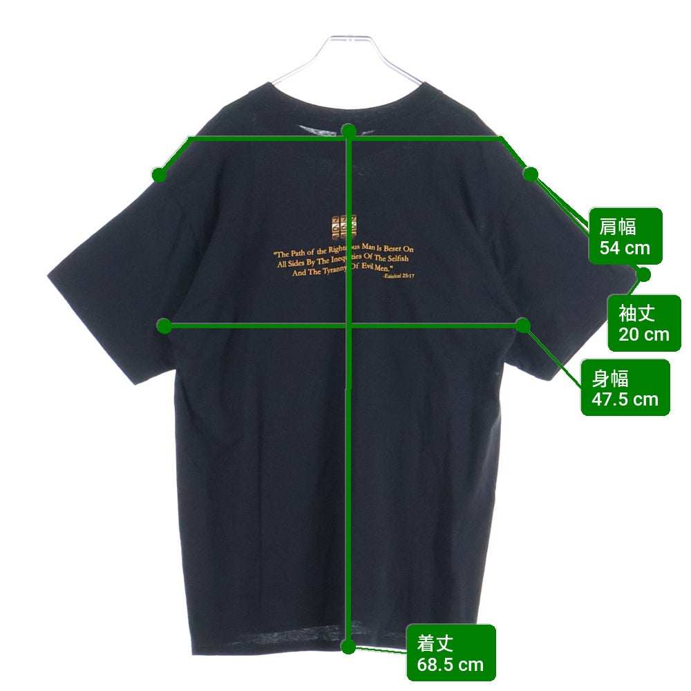 VINTAGE(ヴィンテージ) 00s PULP FICTION 2004 miramax film tee GILDANボディ パルプフィクション 両面プリント半袖Tシャツ ブラック