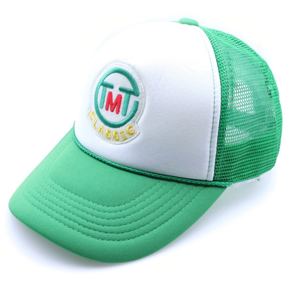 T.M.T(ティーエムティー) CIRCLE LOGO MESH CAP TAC-S23CL01 サークルロゴ メッシュキャップ グリーン