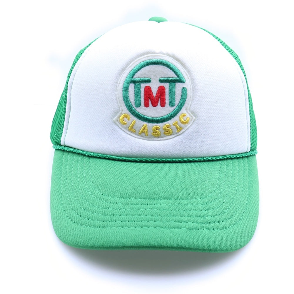 T.M.T(ティーエムティー) CIRCLE LOGO MESH CAP TAC-S23CL01 サークルロゴ メッシュキャップ グリーン