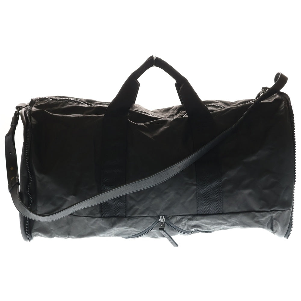Maison Margiela(メゾンマルジェラ) レザー 2WAYショルダー ボストンバッグ ブラック S55WI0022