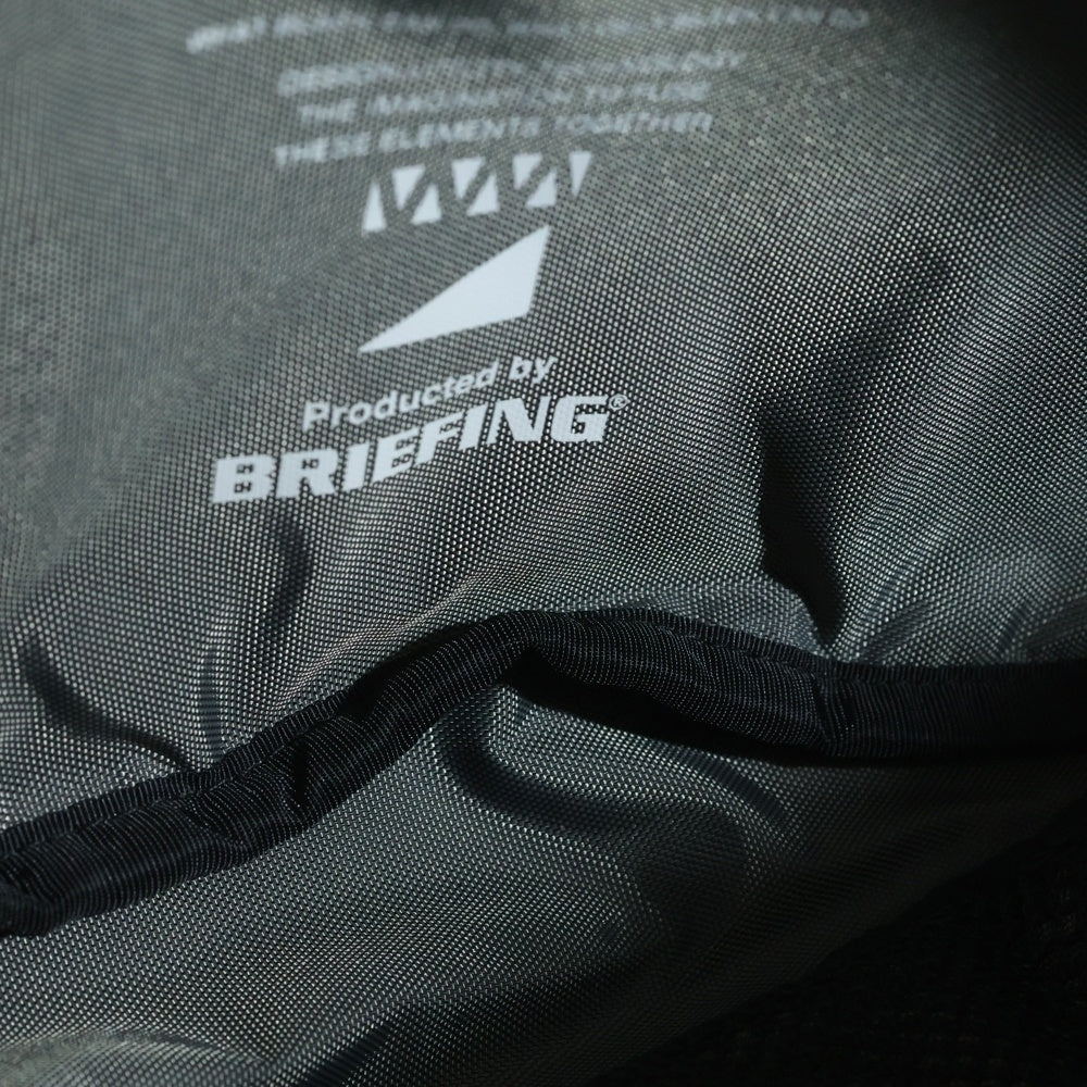White Mountaineering(ホワイトマウンテニアリング) BRIEFING BODT BAG ブリーフィング ボディバッグ ウエストバッグ ブラック