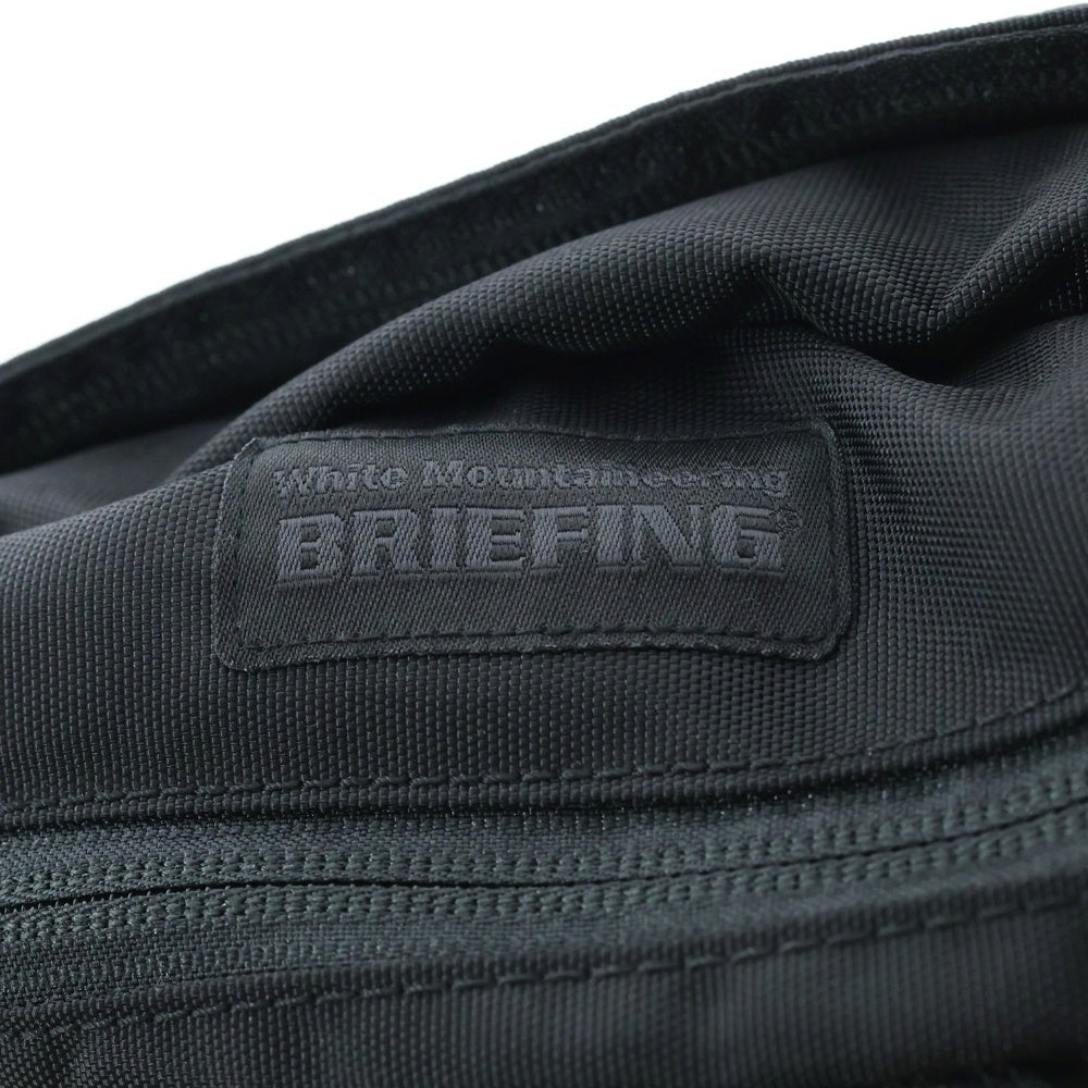 White Mountaineering(ホワイトマウンテニアリング) BRIEFING BODT BAG ブリーフィング ボディバッグ ウエストバッグ ブラック