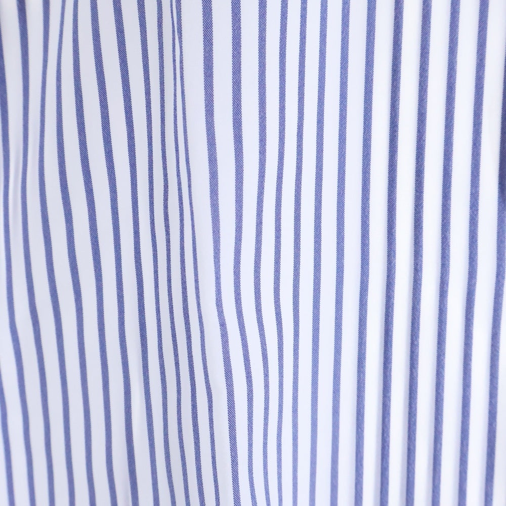 MACKINTOSH PHILOSOPHY(マッキントッシュフィロソフィー) TROTTER SHORT SLEEVE SHIRT H1M51-217-24 トロッター ストライプ 半袖ボタンシャツ ホワイト/ブルー