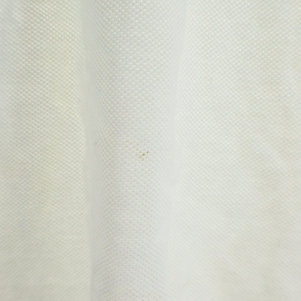 FRED PERRY(フレッドペリー) ×COMME des GARCONS SHIRT CDG S16305/2095 ×コムデギャルソンシャツ ロゴ刺繍 半袖ポロシャツ ホワイト レディース