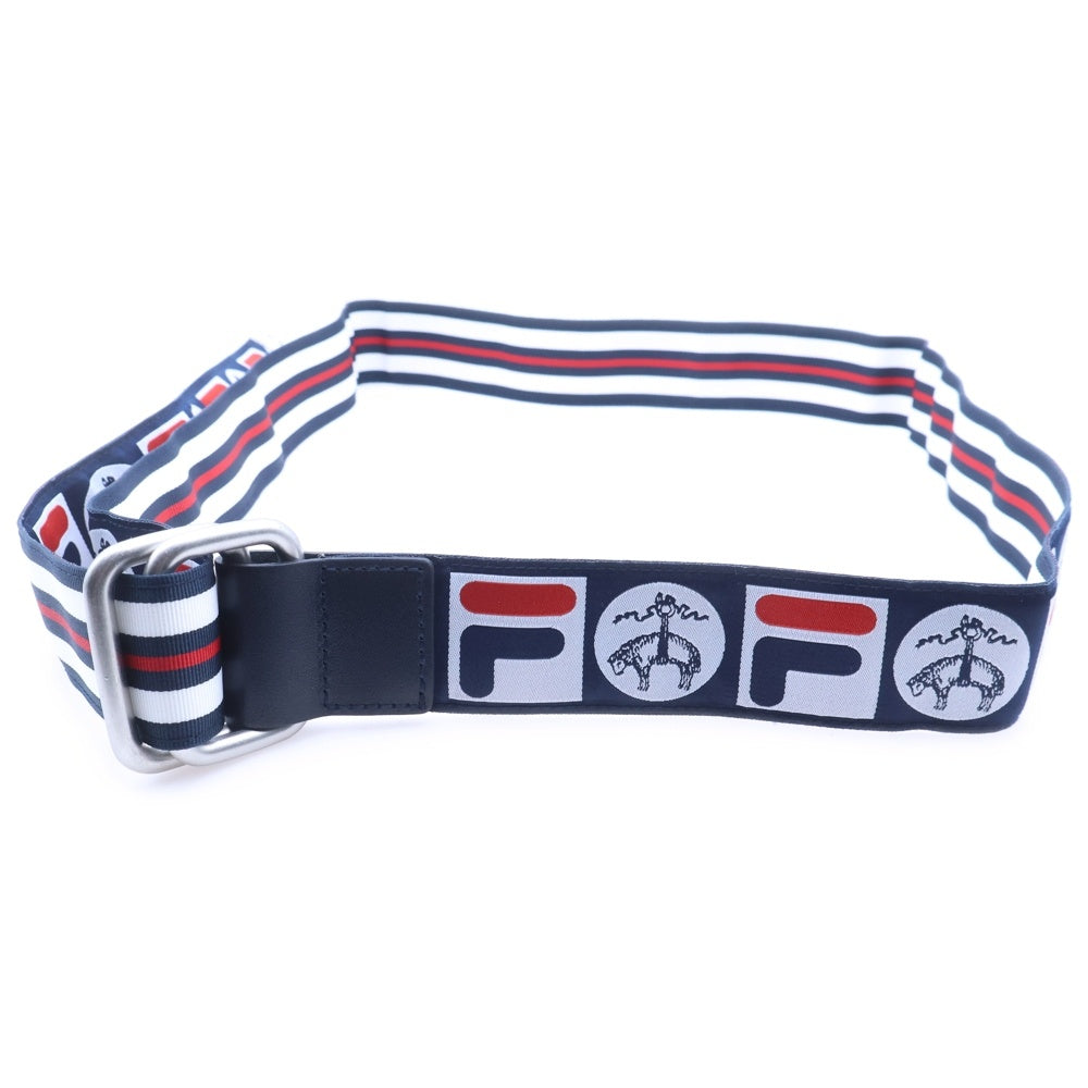 BROOKS BROTHERS(ブルックス ブラザーズ) ×FILA Advantage Reversible Belt 00165911 ×フィラ アドバンテージ リバーシブルベルト ネイビー