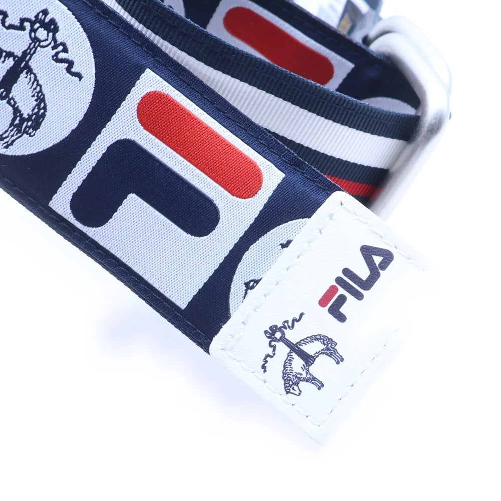 BROOKS BROTHERS(ブルックス ブラザーズ) ×FILA Advantage Reversible Belt 00165911 ×フィラ アドバンテージ リバーシブルベルト ネイビー