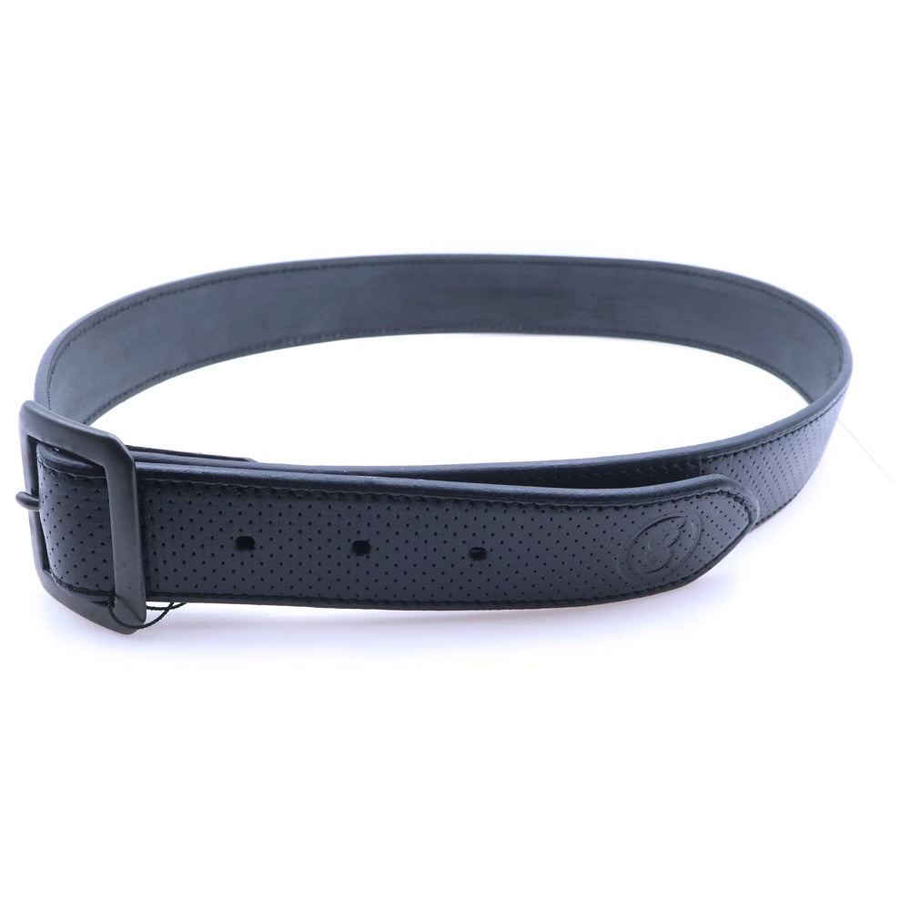 GOODENOUGH(グッドイナフ) パンチング レザーベルト ブラック