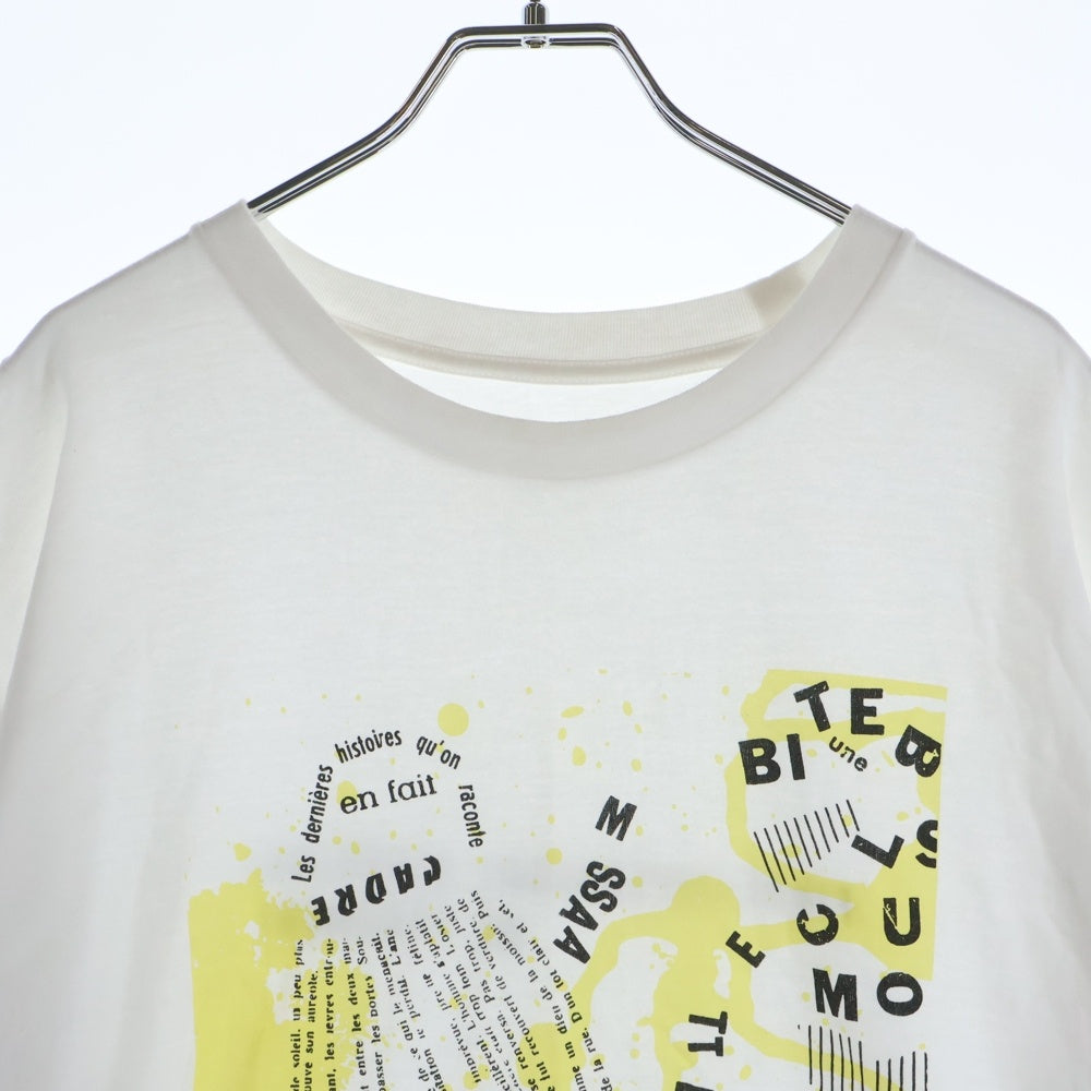 UNIFORM EXPERIMENT(ユニフォームエクスペリメント) プリント半袖Tシャツ ホワイト UE-210012