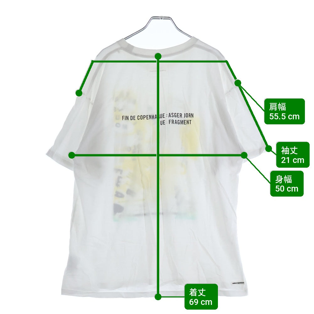 UNIFORM EXPERIMENT(ユニフォームエクスペリメント) プリント半袖Tシャツ ホワイト UE-210012