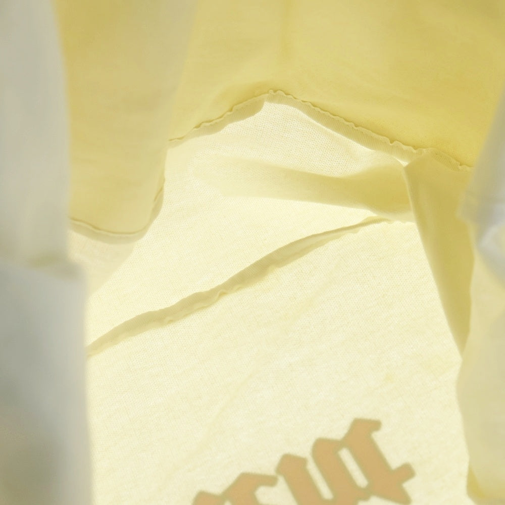 UNIFORM EXPERIMENT(ユニフォームエクスペリメント) GOTHIC LOGO P.B. BAG UE-232036 ゴシックロゴ キャンバスショルダーバッグ ホワイト