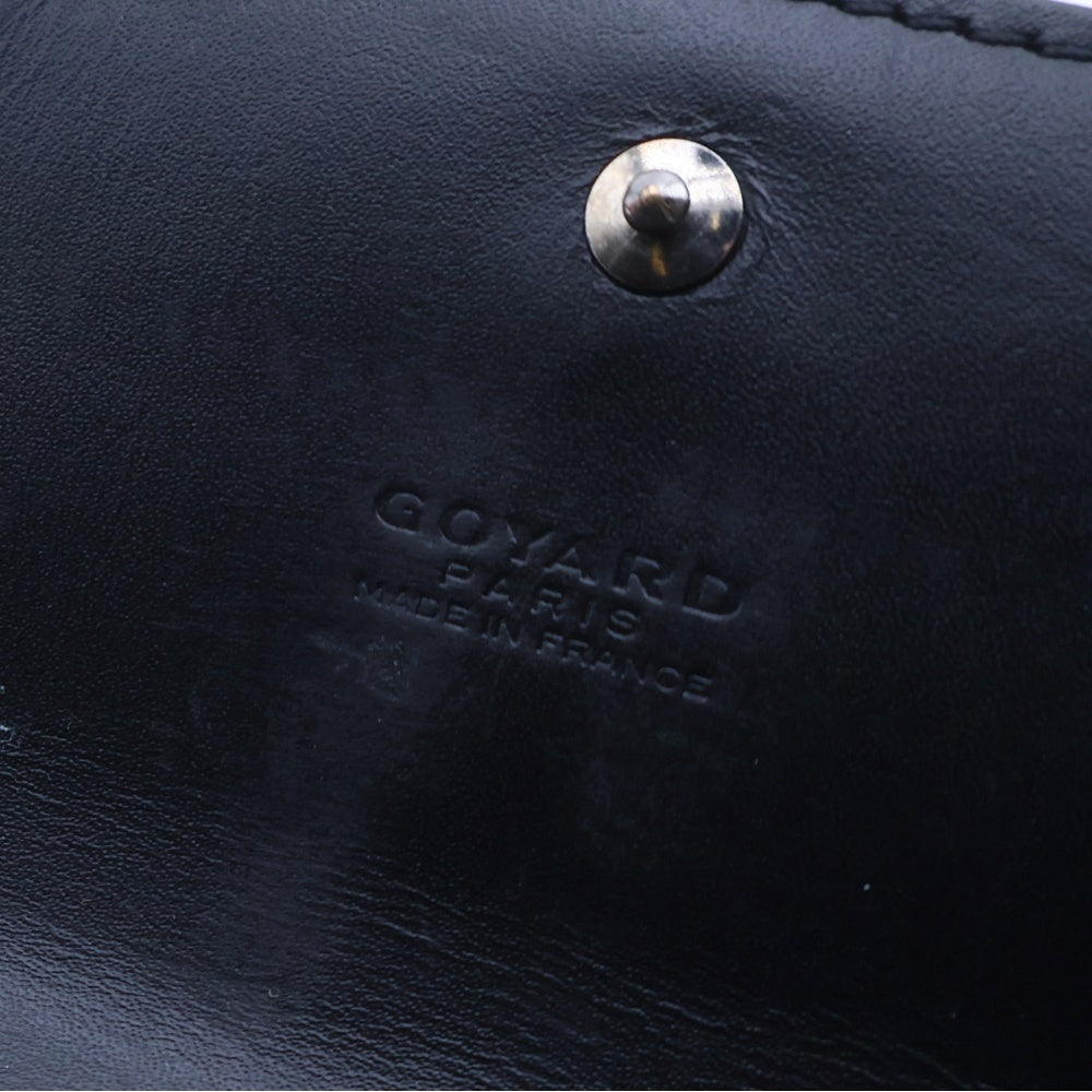 GOYARD(ゴヤール) ヘリンボーン柄 ヴァレンヌ フラップロングウォレット 長財布 ブラウン レディース