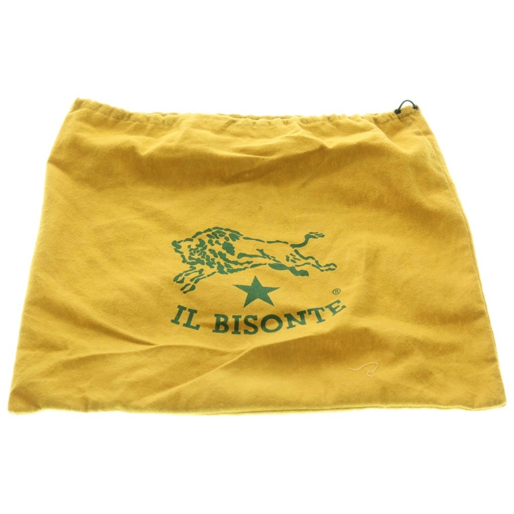 IL BISONTE(イル ビゾンテ) レザーショルダーバッグ ダークブラウン レディース