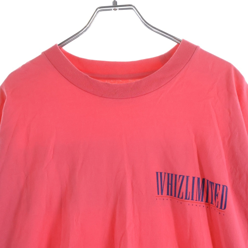 WHIZLIMITED(ウィズリミテッド) ロゴ半袖プリントTシャツ ピンク