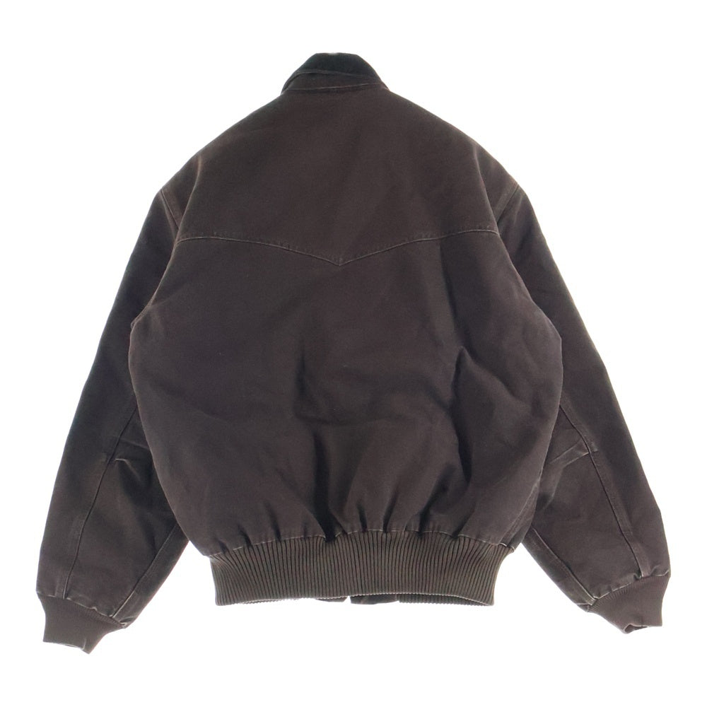 CARHARTT(カーハート) 10S SANTA FE JACKET 10年製 サンタフェ ダック ジャケット ブラウン/ブラック J14 DKB