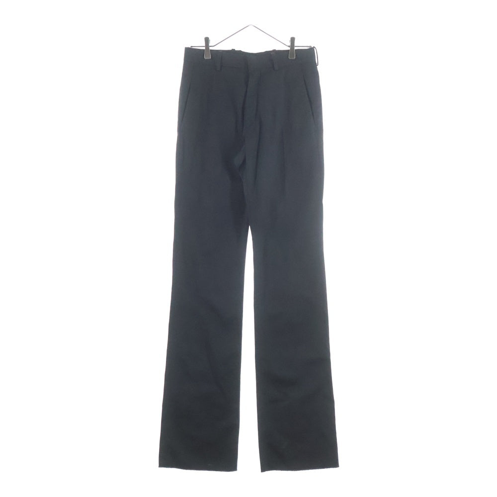 RAF SIMONS(ラフシモンズ) 21SS slightly flared pants 211-M340 ロングスラックスパンツ ブラック