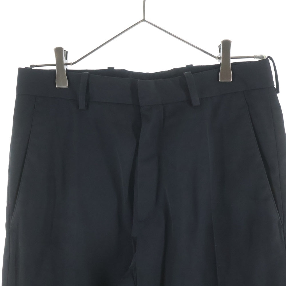 RAF SIMONS(ラフシモンズ) 21SS slightly flared pants 211-M340 ロングスラックスパンツ ブラック