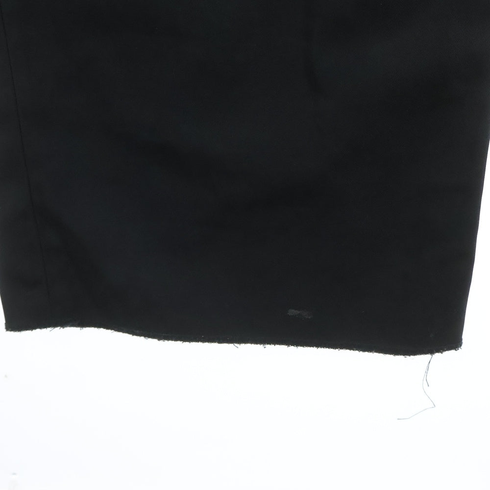 RAF SIMONS(ラフシモンズ) 21SS slightly flared pants 211-M340 ロングスラックスパンツ ブラック