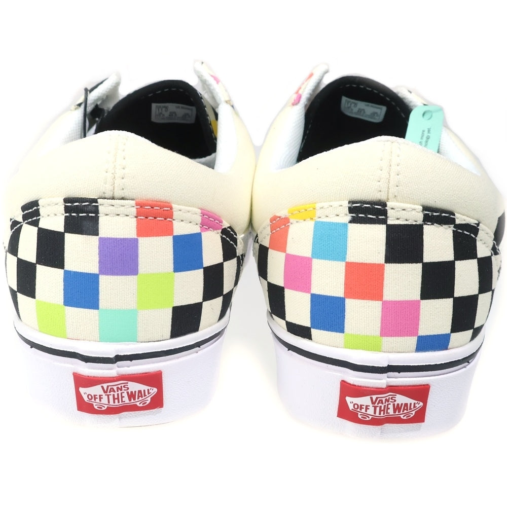 VANS(ヴァンズ) ×MoMA (モマ) Branded Styles COMFYCUSH OLD SCHOOL オールド スクール ローカットスニーカー ホワイト/ブラック 721356