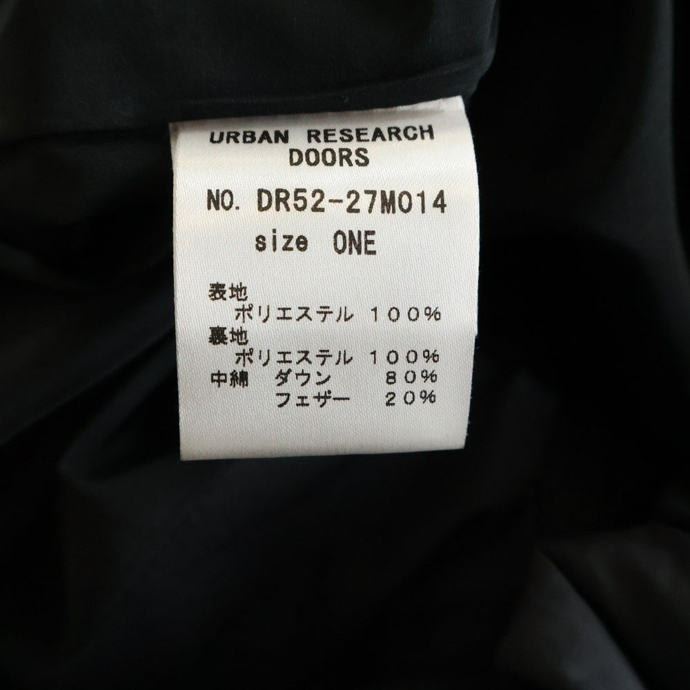 URBAN RESEARCH DOORS(アーバン リサーチ ドアーズ) ダウンジャケット ブラック DR52-27MO14 レディース