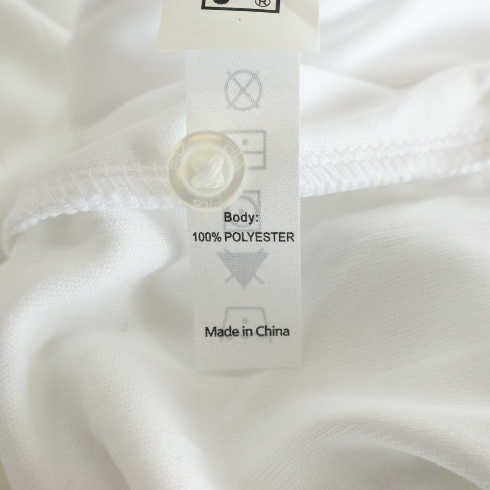 BROOKS BROTHERS(ブルックス ブラザーズ) × FILA (フィラ) S/S POLO SHIRT 半袖 ポロシャツ ホワイト 00165029