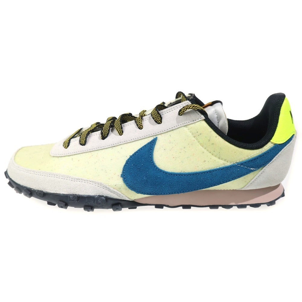 NIKE(ナイキ) WAFFLE RACER SUMMIT WHITE GREEN ABYSS ワッフル レーサー ローカットスニーカー ホワイト/イエロー US11.5/29.5cm DA4655-100