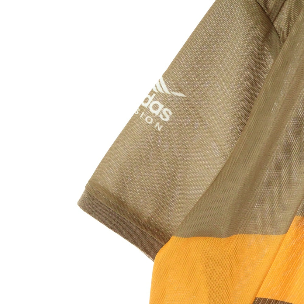 adidas(アディダス) ORIGINALS × HUMAN MADE (ヒューマンメイド) GRAPHIC TEE グラフィック 半袖Tシャツ カットソー ベージュ/オレンジ/ブラウン 5517-343-0609