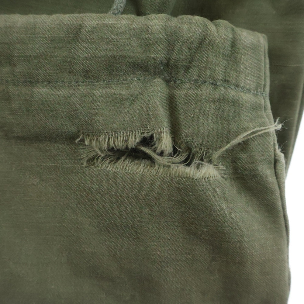 VINTAGE(ヴィンテージ) 60-70s U.S.ARMY M-65 SERVAL ZIP FIELD PANTS フィールドパンツ カーキ