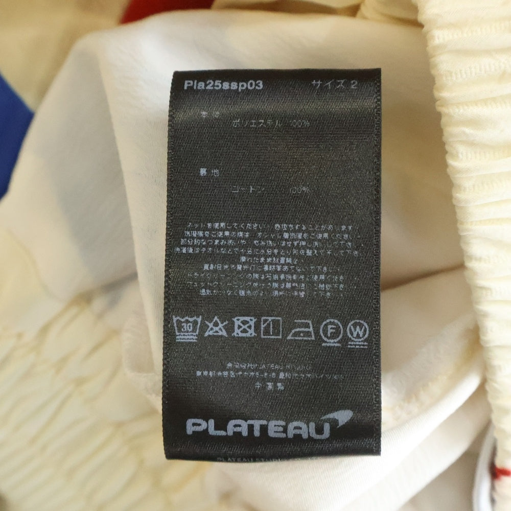 NO BRAND(ノーブランド) PLATEAU STUDIO Star pajama pants Pla25ssp03 プラトースタジオ スター総柄 パジャマパンツ マルチカラー