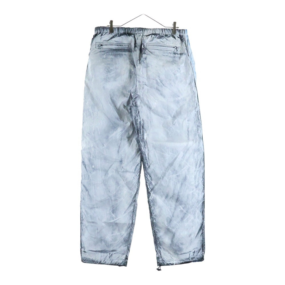 DIESEL(ディーゼル) 24AW P-TATE TRACK PANTS ダーティエフェクトナイロンパンツ グレー A14130