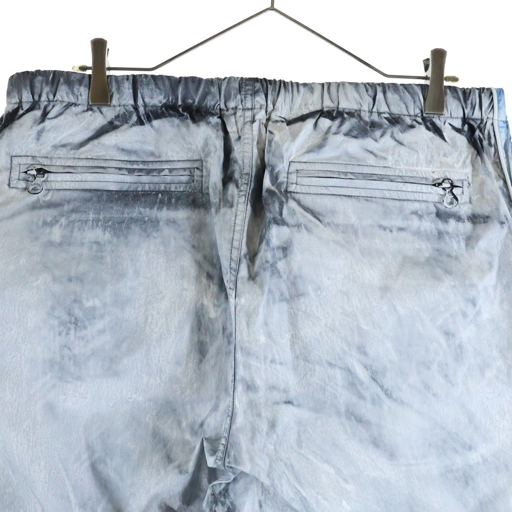 DIESEL(ディーゼル) 24AW P-TATE TRACK PANTS ダーティエフェクトナイロンパンツ グレー A14130