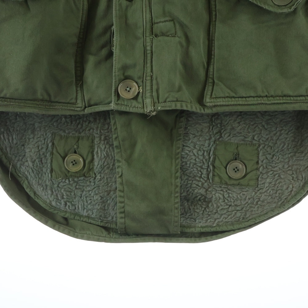 VINTAGE(ヴィンテージ) 50s British Army Military PARKA MIDDLE SWIFTジップ 1953 イギリス軍 ミドルパーカー モッズコート カーキ