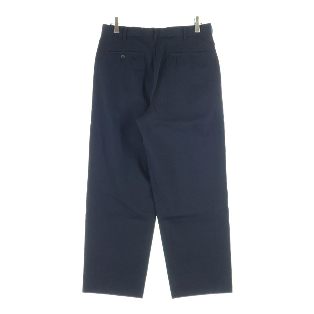 COMME des GARCONS HOMME DEUX(コムデギャルソン オムドゥ) AD1995 WOOL 2-TUCK WIDE TROUSERS SLACKS PANTS ウール 2タック ワイド スラックス パンツ ブラック DP-54001L