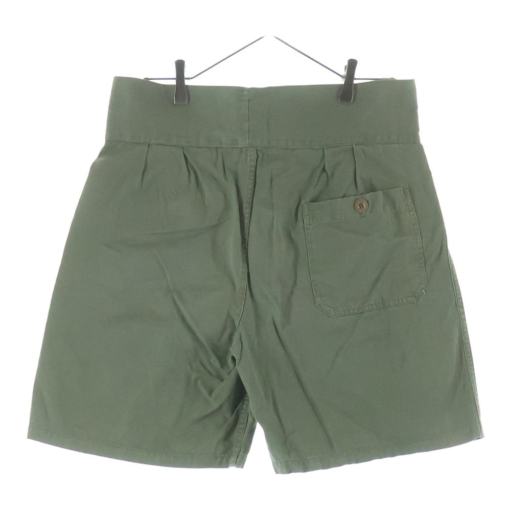 VINTAGE(ヴィンテージ) 40S BRITISH ARMY MILITARY SHORT PANTS イギリス軍 ミリタリー グルカショーツ ショートパンツ カーキ
